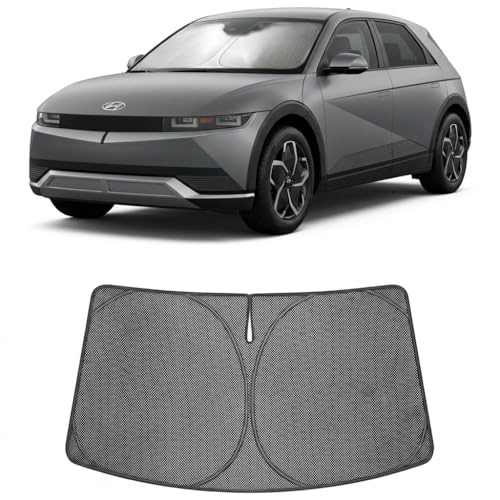 Custom Fit Car Windshield Sun Shade for 2022 (2022-2026 Hyundai Ioniq 5)