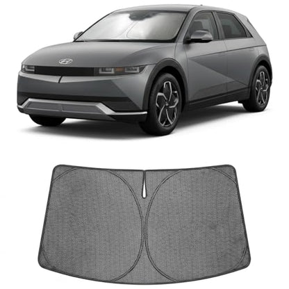 Custom Fit Car Windshield Sun Shade for 2022 (2022-2026 Hyundai Ioniq 5)