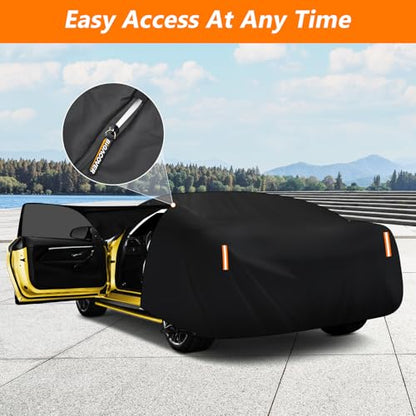 Waterproof Car Cover for BMW Z3 Z4 E85 E86 M Roadster M Coupe 1996 (Black / for BMW Z3 Z4 1996-2008)