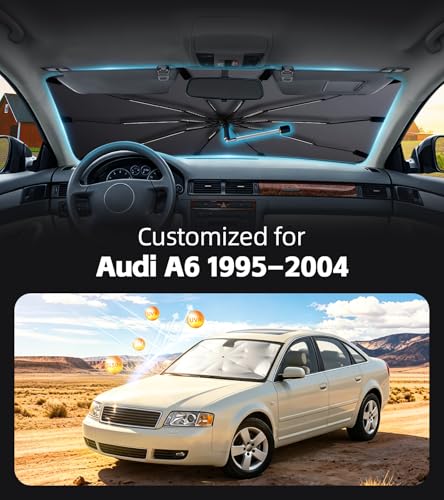 Windshield Sun Shade for Audi A6 1995 (Fit for Audi A6 1995–2004)
