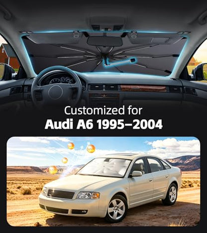 Windshield Sun Shade for Audi A6 1995 (Fit for Audi A6 1995–2004)