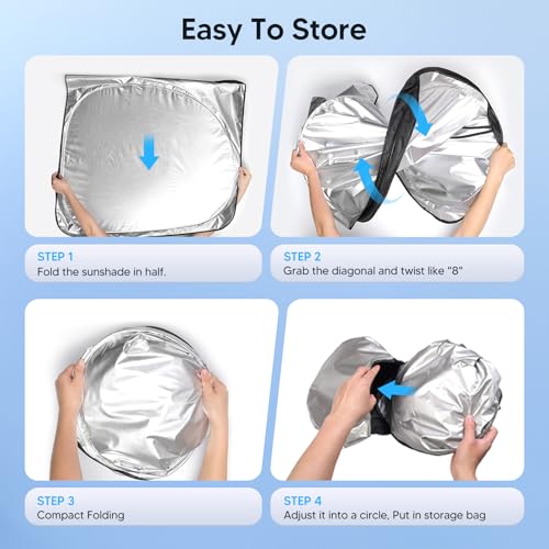 Windshield Sun Shade for Chevy Impala 2014 (FOR | Impala 2014-2020)