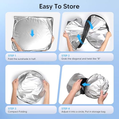 Windshield Sun Shade for Chevy Impala 2014 (FOR | Impala 2014-2020)
