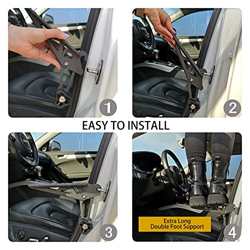 Universal Car Door Step for Car Roof Access (Grey)