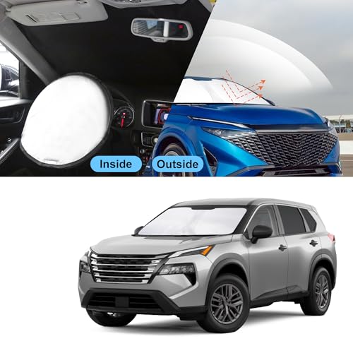 Sun Shade for Nissan Rogue 3rd Gen.2021 (Nissan Rogue 3rd Gen.2021-2026-Not for Rogue Sport)