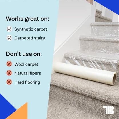 Carpet Protection Film 36" x 200' roll (36" x 200' (1 roll))