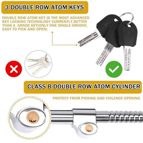Universal Steering Wheel Brake Lock Anti (Max length of 37.4")