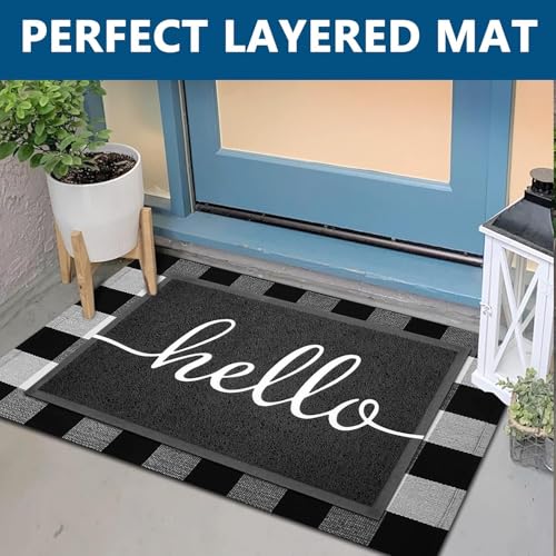 Funny Hello Mats Outside (4'11" x 2' / Hello)