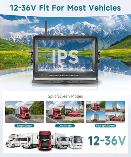 RV Wireless Backup Camera (1 Cam with Loop Recording)