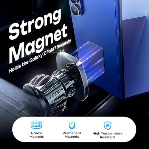 Magnetic Phone Holder for Car (Black)