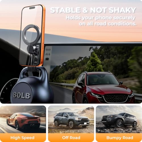 Car Phone Holder for Mazda CX (Fit for 2026+ CX-5, 15.6-Inch)