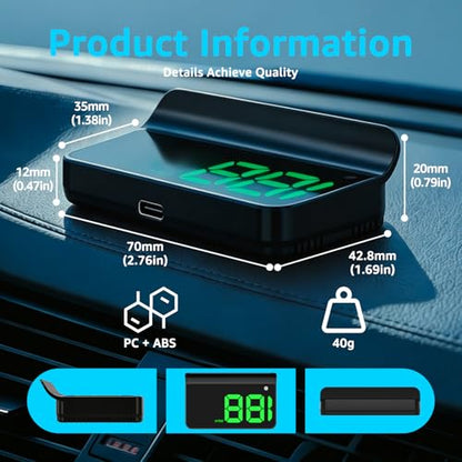 Heads up Display for Cars (Green)