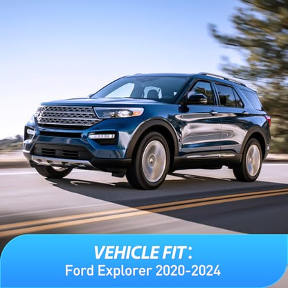 Side Window Rain Guards for 2020 (Ford Explorer 2020-2026)