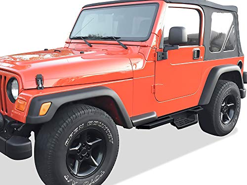 Pocket Steps Running Boards for Wrangler 2 (iArmor Pocket Steps)