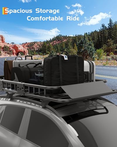 46 in x 36 in Universal Roof Rack Carrier Basket (Classical / 46'' Roof Basket)