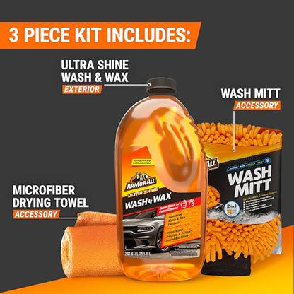Cleaning Kit Car Wash Soap (Car Wash Kit 3pc)
