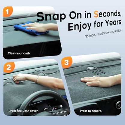 Gray Dash Cover for 1999‑2006 Chevrolet Chevy Silverado GMC Sierra (2)99-06 Silverado(Gray))