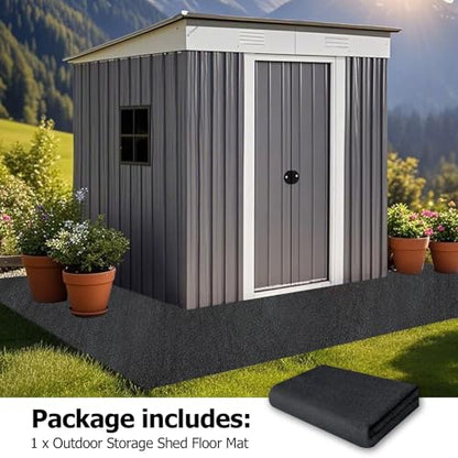 8.2x10.2FT Outdoor Storage Shed Floor Mat (8.2 x 10.2 FT)