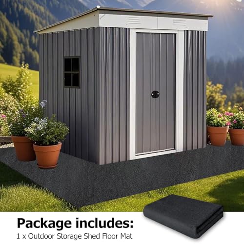 6x8.2FT Outdoor Storage Shed Floor Mat (6 x 8.2 FT)