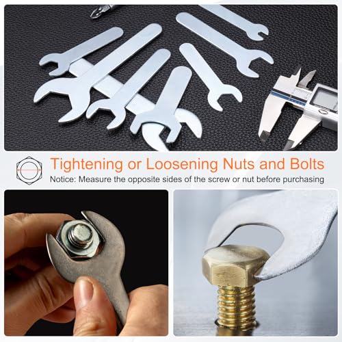10pcs Small Wrench 13x70x2mm Metric U (13x70x2mm)