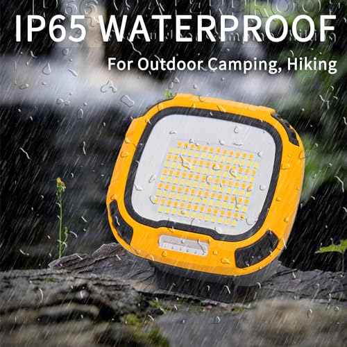 50W Magnetic Work Light Rechargeable 5000Lumens (yellow1)