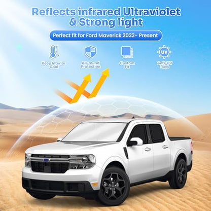 Window Shades for 2022 (2022-Present Ford Maverick)