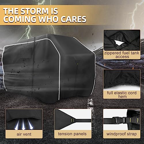 600D ATV Cover (95"L x 50W" x 48"H / black)