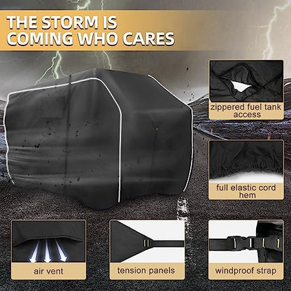 600D ATV Cover (95"L x 50W" x 48"H / black)