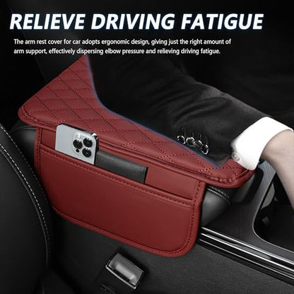 Upgraded Car Center Console Cover (Red)