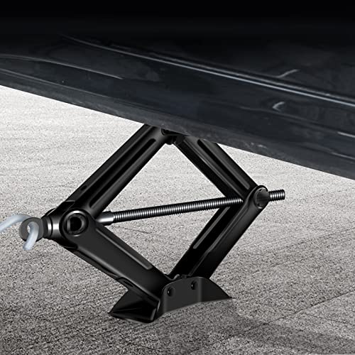 Scissor Jack Car Jack Car Scissor Jack with Hand Crank Portable Repair Tool (Scissor Jack (2 Pack))