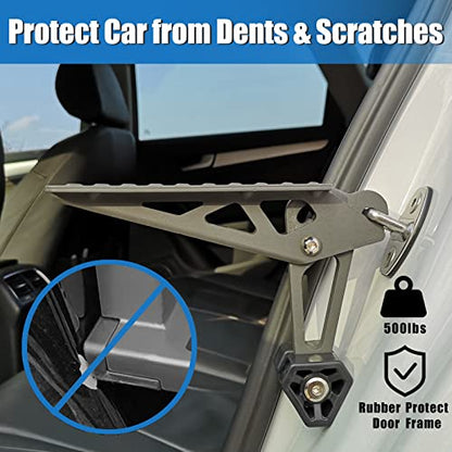 Universal Car Door Step for Car Roof Access (Grey)