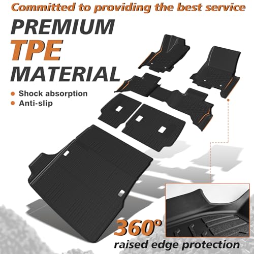 Floor Mats for Toyota 4Runner 2025 2026 (4Runner | 5-Seat | 2025+)