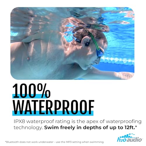 TRI 2 Multisport Waterproof Bone Conduction Open Ear Headphones (TRI 2 Blue)