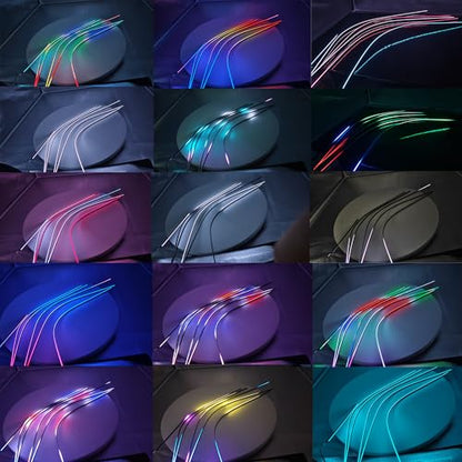Dreamcolor Acrylic Interior Car LED Strip Light