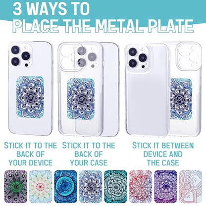 8 Pcs Cute Magnet for Phone Case Car Mount Sticker (Rectangle)