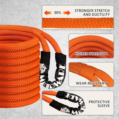 Kinetic Recovery Rope (1'' x 30' Kit)