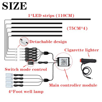 LED Interior Car Strip Light