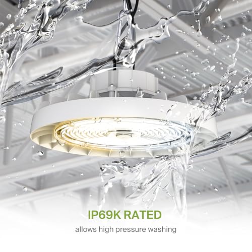 150W LED High Bay UFO Lighting (White)
