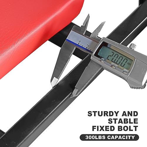 36" Rolling Foldable Automotive Creeper (Red Foldable Creeper)