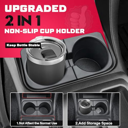 Car Cup Holder Inserts (For 05-17 Tacoma)