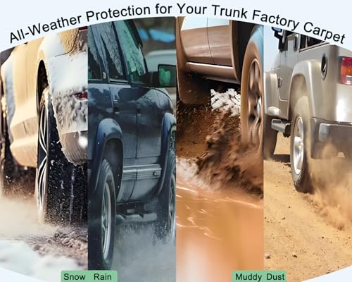 All Weather TPO Cargo Liner Trunk Mat Custom (For 2019-2025 Toyota RAV4 Cargo Mat)