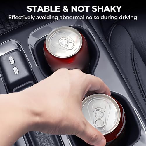 Center Console Cup Holder Inserts for Chevrolet Equinox EV 2026 2025 2024 (Cup Holder for 2024-2026 Equinox EV)