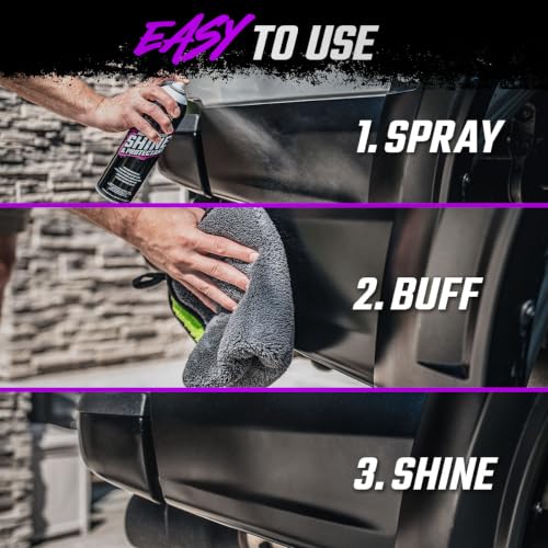 Shine & Protectant High Gloss Coating Spray (17.35 Fl Oz (Pack of 6))
