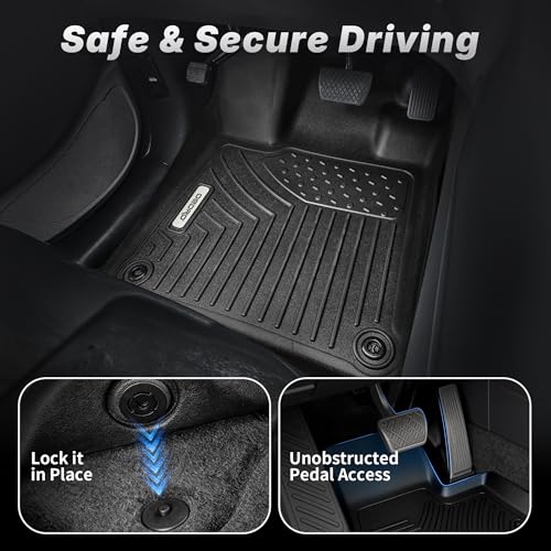 Floor Mats & Cargo Mat Fit for 2025 2026 Toyota Camry (25-26 Camry Mats Set)