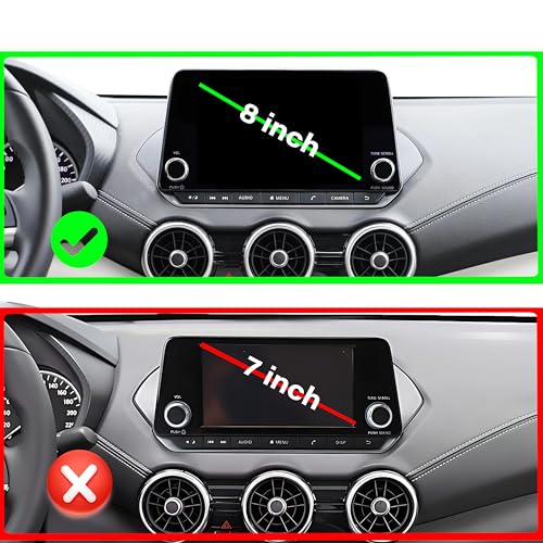 Car Phone Holder for 2021 (for 21-26 Rogue/19-25 Altima/20-25 Sentra(8 Inch))
