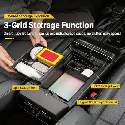 Center Console Organizer for RAV4 2025 (XXL)