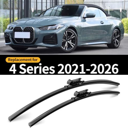 Front Windshield Wipers for BMW 4 Series 430i M440I 2021 (For BMW 4 Series / 2021-2026)