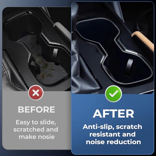 Cup Holder Inserts for Lexus ES 2025 2024 2023 & Lexus NX 2026 2025 2024 2023 2022 (Cup Holder for 23-25 ES & 22-26 NX)