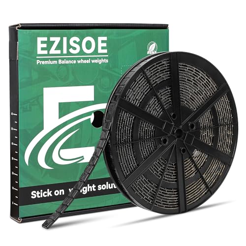 1 4 oz Stick On Wheel Weights 715pcs 5kg Bulk Pack Low Profile Black (Black / 0.25oz-715PCS(Roll))