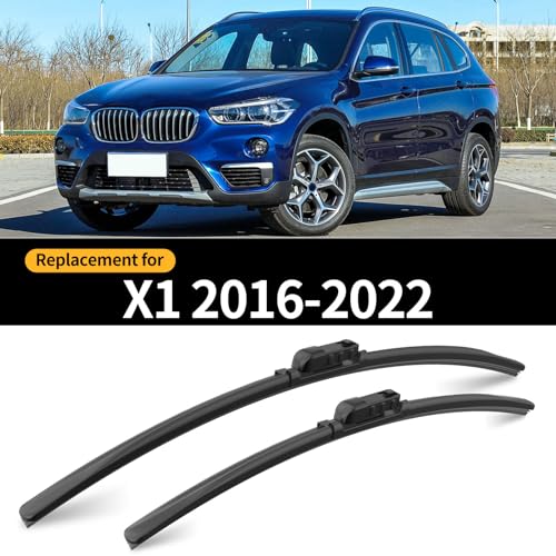 Front and Rear Windshield Wipers for BMW X1 2016 (For BMW X1 / 2016-2022)
